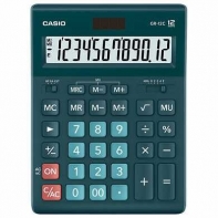купить Калькулятор настольный CASIO GR-12C-DG-W-EP зеленый в Алматы фото 3