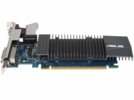 купить Видеокарта ASUS GeForce  GT710 1Gb 32bit DDR5 954/5012 D-Sub DVI HDMI GT710-SL-1GD5 в Алматы фото 2