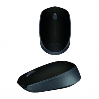 купить Мышь беспроводная Logitech M171 Black (черная, оптическая, 1000dpi, 2.4 GHz/USB-ресивер) в Алматы фото 2