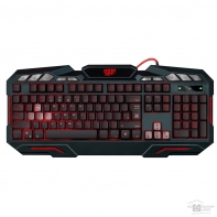 Купить Клавиатура игровая Defender Doom Keeper GK-100DL RU, черный Алматы