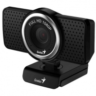 купить GENIUS ECam 8000, black, Full-HD 1080p webcam, swiveling, tripod-ready design, USB, built-in microphone, rotation 360 degree, tilt 90 degree в Алматы фото 2