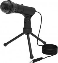 купить Настольный микрофон Ritmix RDM-120 черный в Алматы фото 2