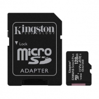 Купить Карта памяти Kingston 128GB microSDXC Canvas Select Plus 100R A1 C10 Card + Adapter, SDCS2/128GB Алматы