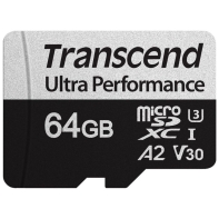 купить Карта памяти MicroSD 64GB Class 10 U3 Transcend TS64GUSD340S в Алматы фото 2