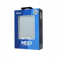 купить Внешний жесткий диск 1Tb, Netac K330, USB 3.0, Silver, Aluminium Case в Алматы фото 3