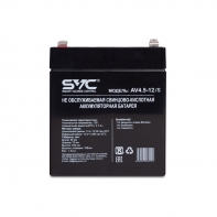купить Аккумуляторная батарея SVC AV4.5-12/S 12В 4.5 Ач в Алматы фото 2