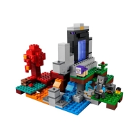 купить Конструктор LEGO Minecraft Разрушенный портал в Алматы фото 2