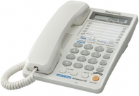 купить Panasonic  Телефон проводной	KX-TS2368RUW (белый) в Алматы фото 1