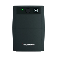 Купить ИБП Ippon Back Basic 650S Euro, 650VA, 360Вт, AVR 162-285В, 3хEURO, управление по USB, без комлекта кабелей Алматы