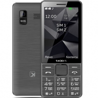 купить Мобильный телефон Texet TM-D324 серый в Алматы фото 2
