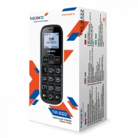 купить Мобильный телефон Texet TM-B322 черный-красный в Алматы фото 3