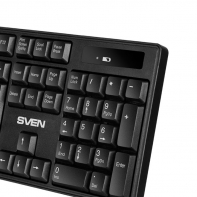 купить SVEN KB-C2100W Беспроводная клавиатура черный в Алматы фото 3
