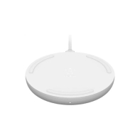 Купить Беспроводное зарядное устройство Belkin Pad Wireless Charging Qi, 10W, white Алматы