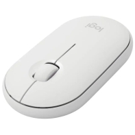 купить Мышь компьютерная Mouse wireless LOGITECH Pebble M350 white 910-005541 в Алматы фото 1