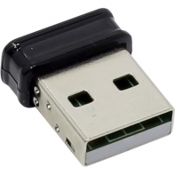 купить Сетевой адаптер, ASUS, USB-N10 Nano, 2.4 ГГц, 150 Мбит/с, 15.5 dBm, USB 2.0 в Алматы фото 1