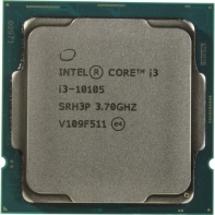 купить Процессор Intel Core i3-10105 (3.7 GHz), 6M, 1200, CM8070104291321, OEM в Алматы