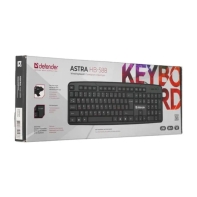 купить Клавиатура проводная Defender Astra HB-588 RU черный в Алматы фото 3