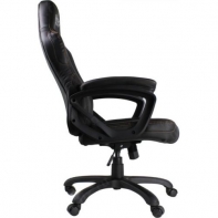 купить Игровое кресло GameMax GCR07 Black <Спинка: 79см, механизм качания, нагрузка до 120кг> в Алматы фото 2