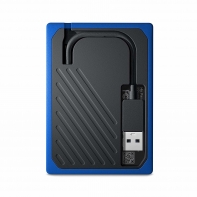 купить Внешний SDD Western Digital 500Gb My Passport GO WDBMCG5000ABT-WESN USB3.0 Цвет: Синий в Алматы фото 3