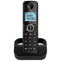 купить Телефон беспроводной Texet TX-D5605A черный 127220 в Алматы фото 1