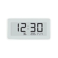 купить Часы-термогигрометр Xiaomi Temperature and Humidity Monitor Clock Белый в Алматы фото 1