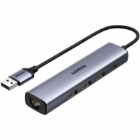купить Aдаптер UGREEN CM475 UGREEN USB-C Multifunction Gigabit Ethernet Adapter with PD, 20932 в Алматы фото 2