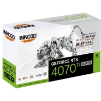 купить Видеокарта Inno3D GeForce RTX4070Ti SUPER Twin X2 16G N407TS2-166X-186156N в Алматы фото 3