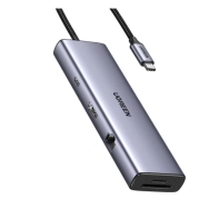 Купить Разветвитель портов Ugreen CM498 3 x USB-A,Type-C, HDMI, VGA,SD, microSD, LAN 15600 Алматы