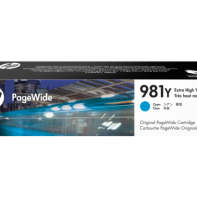 купить Картридж струйный HP L0R13A 981Y Extra High Yield Cyan Original PageWide для PageWide Enterprise Color 556/586 в Алматы фото 1