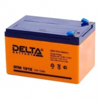 купить Свинцово-кислотный аккумулятор DELTA серии DTM 1212 Напряжение 12В, Емкость 12Ач, AGM, 151x98x95(101) мм, 3.8кг. в Алматы фото 1
