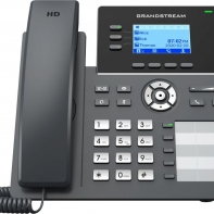 купить Grandstream GRP2604, Carrier-Grade IP Phones, 3 lines, 6 SIP accounts, 10 BLF keys, Dual 10/100/1000 Mbps Ethernet ports, HD audio (With PSU) в Алматы фото 1