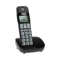 Купить Радиотелефон PANASONIC KX-TGE110 (RUB) Черный Алматы