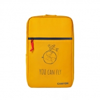 купить CANYON cabin size backpack for 15.6" laptop,polyester,yellow в Алматы фото 2