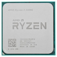 купить Процессор CPU RYZEN X4 R3-2200G SAM4 OEM 65W 3500 YD2200C5M4MFB AMD в Алматы фото 1