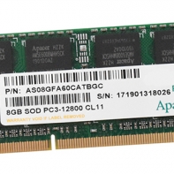 Купить Модуль памяти для ноутбука, Apacer,DS.08G2K.KAM, DDR3, 8 GB, SO-DIMM 1600MHz, CL11 Алматы