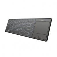 купить Клавиатура беспроводная Trust Theza Wireless Touchpad Keyboard RU 22689 в Алматы фото 1