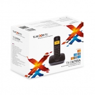 купить Телефон беспроводной Texet TX-D6705A черный в Алматы фото 1