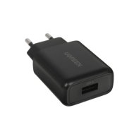 купить Зарядное устройство UGREEN CD122 QC3.0 USB Fast Charger EU (Black), 70273 в Алматы фото 1