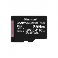 Купить Карта памяти Kingston 256GB microSDXC Canvas Select Plus 100R A1 C10 Single Pack w/o Adapter, SDCS2/256GBSP Алматы