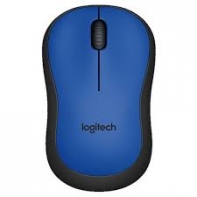 купить Мышь беспроводная Logitech M220 910-004879 Silent Blue (синяя, оптическая, 1000dpi, 2.4 GHz/USB-ресивер, бесшумная) в Алматы фото 1