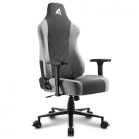 Купить Игровое кресло Sharkoon Skiller SGS30 Fabric Grey v2 <Ткань, Газлифт 4, подлокотник 3D> Алматы