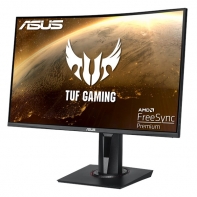 купить Монитор ASUS VG27WQ VA,27*,16:9 WQHD (2560x1440x165Hz),400cd/m2,3000:1,178/178,1ms,HDMI,DP,Sp 2W,Gaming,Black в Алматы фото 1