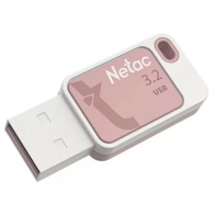 купить USB флешка Netac UA31 256Gb white/pink USB 3.2 (NT03UA31N-256G-32PK) в Алматы фото 2