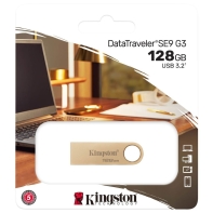 купить Накопитель USB 3.2 Kingston 128GB Gen1 DT SE9 G3 Gold (DTSE9G3/128GB) в Алматы фото 3