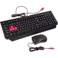 купить Клавиатура мышь игровая Bloody B1500 USB, LED-подсветка клавиш, 1.8 m в Алматы фото 1