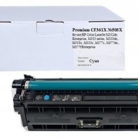 купить 508X Cyan LaserJet Toner Cartridge for Color LaserJet Enterprise M552/M553/M577, up to 9500 pages Увеличенной емкости в Алматы фото 1
