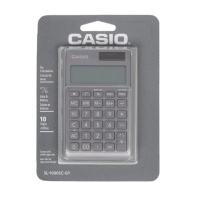 купить Калькулятор карманный CASIO SL-1000SC-GY-W-EP в Алматы фото 2