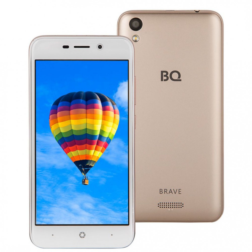 купить Смартфон BQ-5008L Brave Золотой /  в Алматы