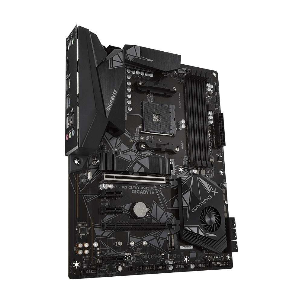 купить Материнская плата, Gigabyte, X570 GAMING X (4719331806422), AM4, X570, 4xDDR4 3200, 6xSATA3, 1xM.2, Raid, 1xHDMI, 2xPCI-Ex16, 3xPCI-Ex1, ATX в Алматы