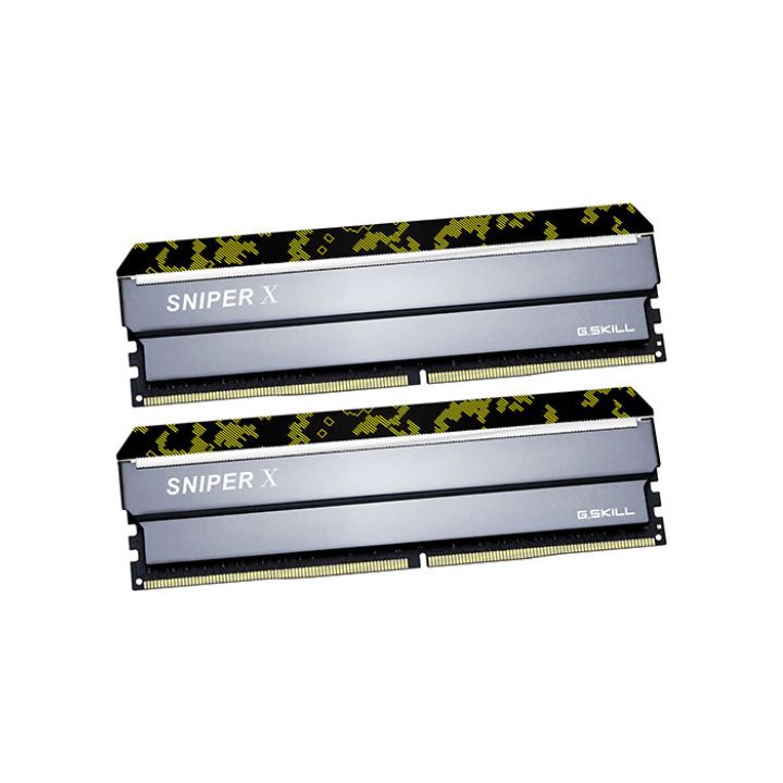 купить Комплект модулей памяти G.SKILL SniperX F4-2666C19D-16GSXK DDR4 16GB (Kit 2x8GB) 2666MHz в Алматы